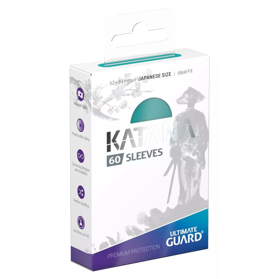 Ultimate Guard Katana Japanese Turquoise (60ct) | Gear Gaming Fayetteville