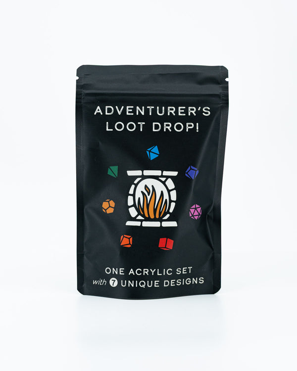 Mystery Loot Drop | Unique Acrylic Polyhedral Dice Set | Gear Gaming Fayetteville