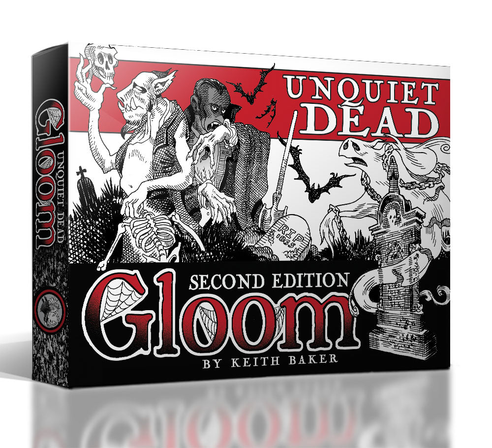 Unquiet Dead - A Gloom Expansion | Gear Gaming Fayetteville