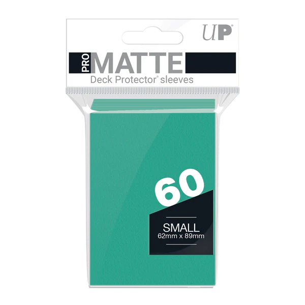 Ultra Pro Small Matte (60ct) Aqua | Gear Gaming Fayetteville
