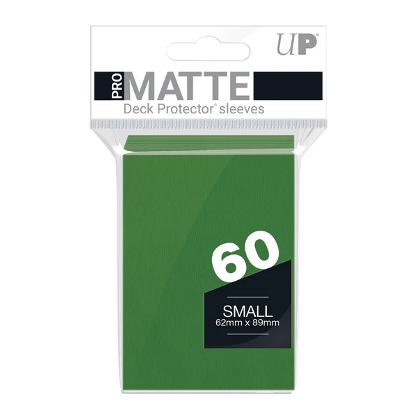 Ultra Pro Small Matte (60ct) Green | Gear Gaming Fayetteville