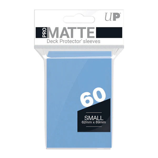 Ultra Pro Small Matte (60ct) Light Blue | Gear Gaming Fayetteville