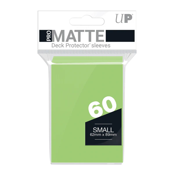 Ultra Pro Small Matte (60ct) Lime Green | Gear Gaming Fayetteville