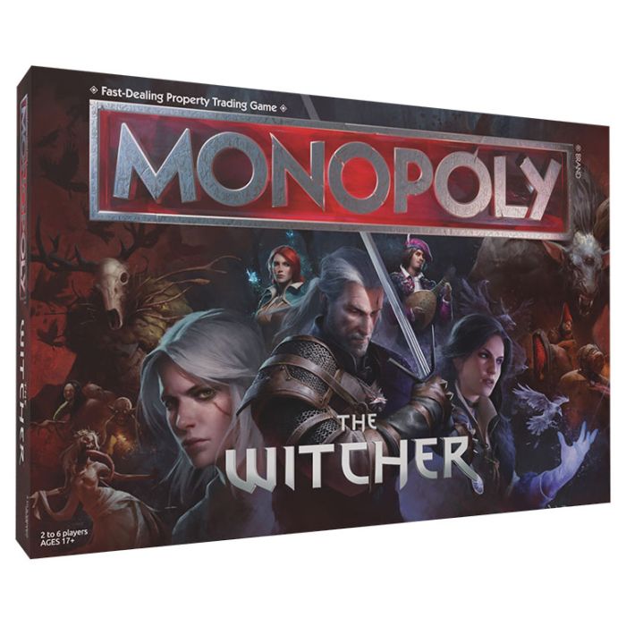 Monopoly: The Witcher | Gear Gaming Fayetteville