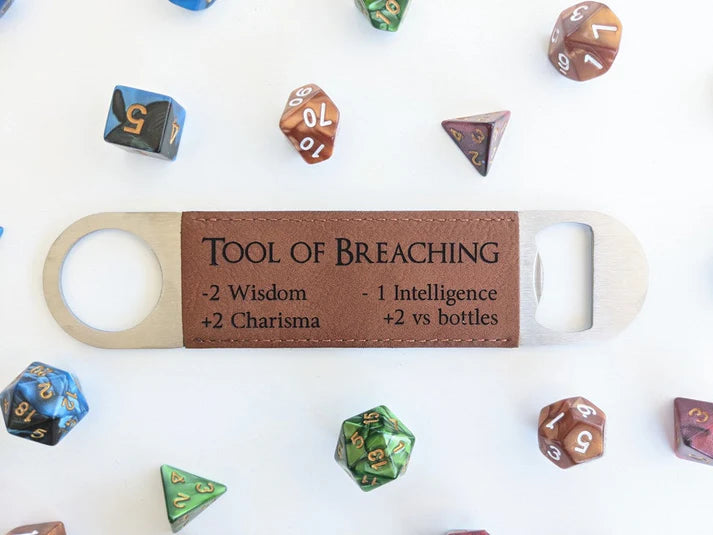 Tool of Breaching | Vegan Leather Bottle Opener | Gear Gaming Fayetteville