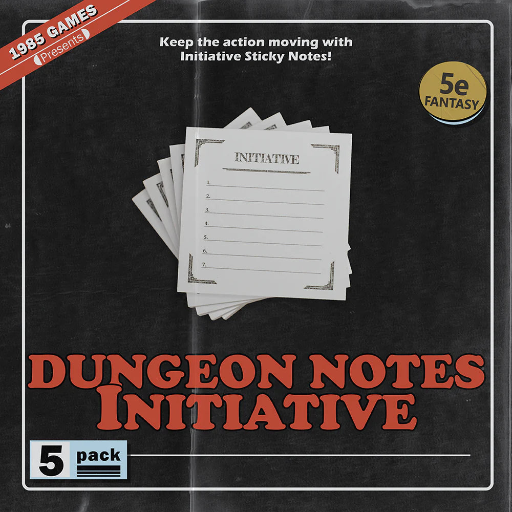 Sticky Notes - Initiative Tracker 5 Pack | Gear Gaming Fayetteville