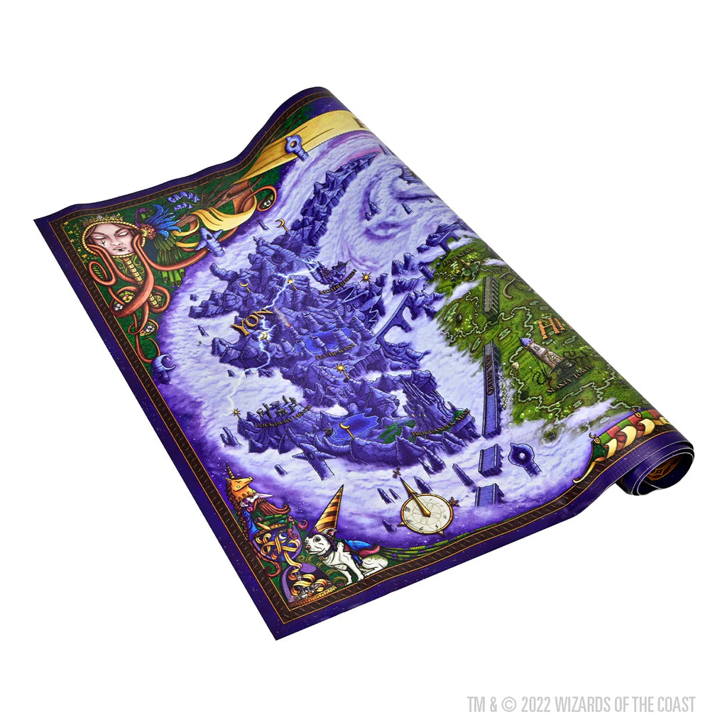 D&D ICONS OF THE REALMS: THE DOMAIN OF PRISMEER AND THE WITCHLIGHT CARNIVAL WALL MAP | Gear Gaming Fayetteville