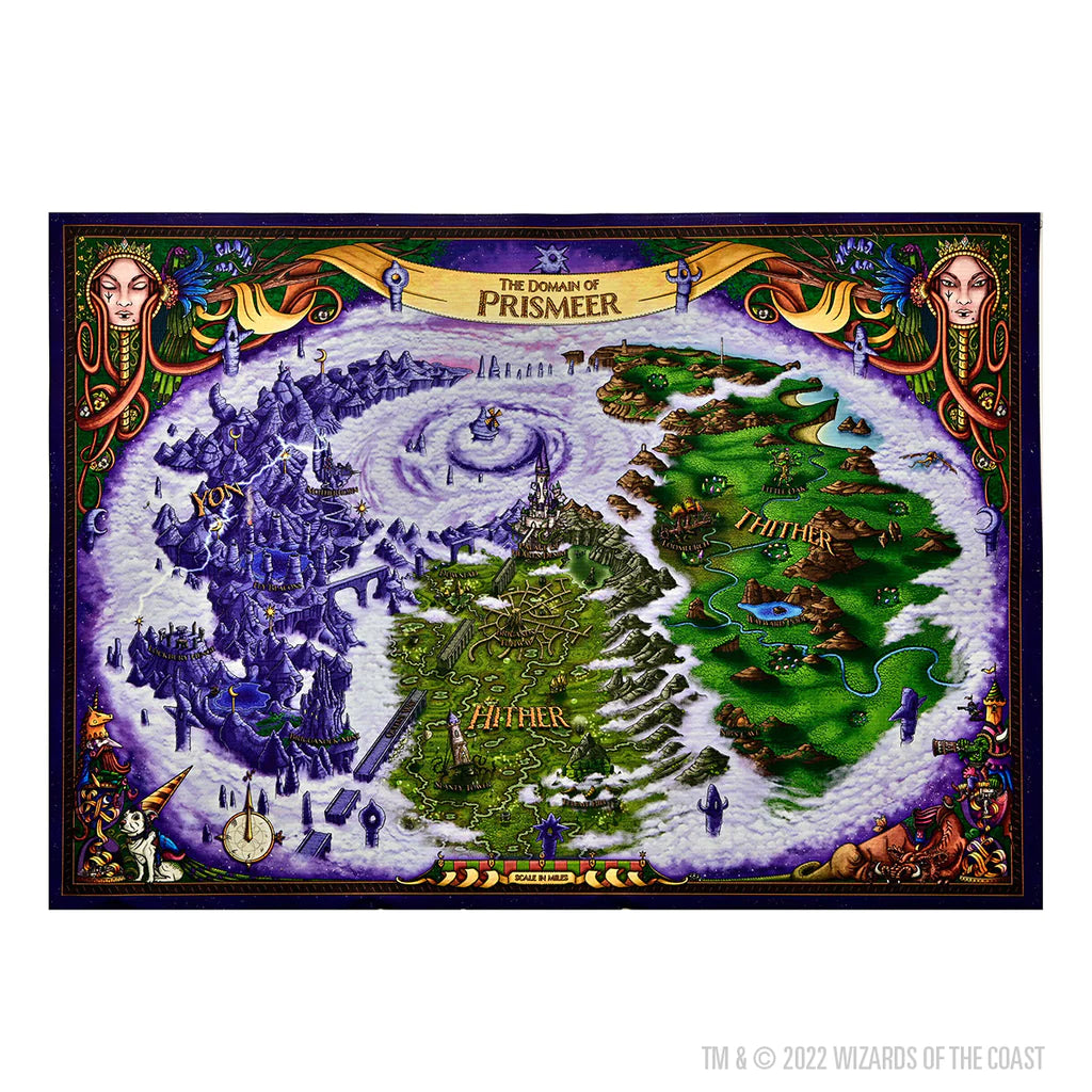 D&D ICONS OF THE REALMS: THE DOMAIN OF PRISMEER AND THE WITCHLIGHT CARNIVAL WALL MAP | Gear Gaming Fayetteville