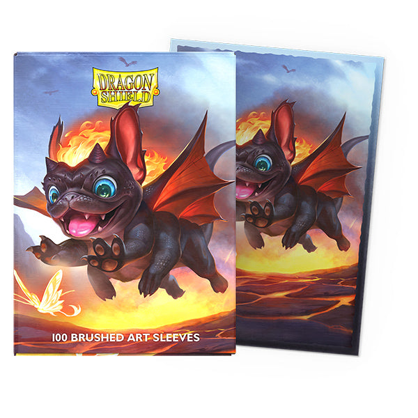 Dragon Shield Brushed Art Sleeves (100ct) The Wufdragon | Gear Gaming Fayetteville