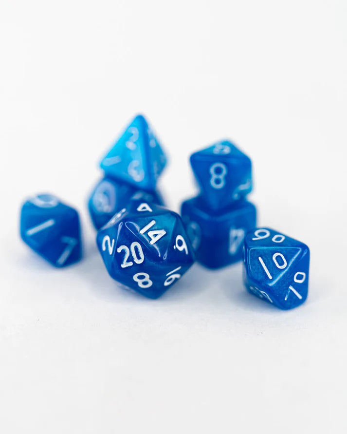 Navi | 7 Piece Mini Acrylic Polyhedral Dice Set | Gear Gaming Fayetteville