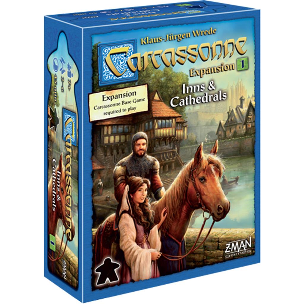 Carcassone Expansion 1:  Inns & Cathedrals | Gear Gaming Fayetteville