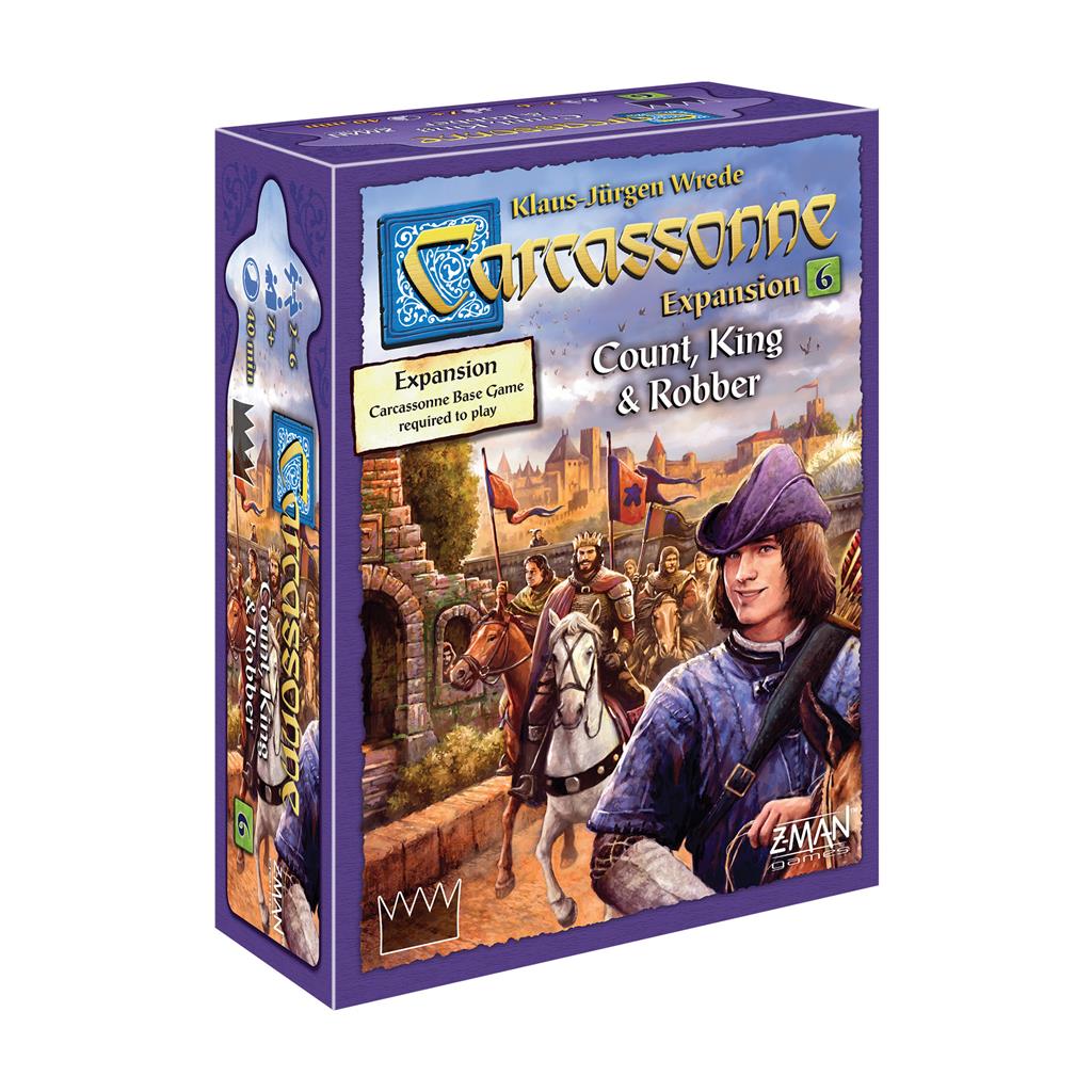 Carcassone Expansion 6:  Count, King & Robber | Gear Gaming Fayetteville