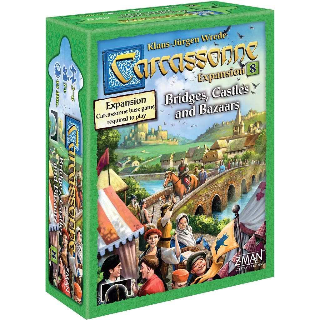 Carcassone Expansion 8:  Bridges, Castles & Bazaars | Gear Gaming Fayetteville