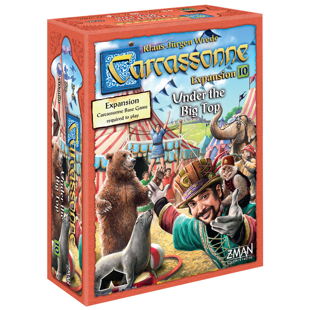 Carcassone Expansion 10:  Under the Big Top | Gear Gaming Fayetteville