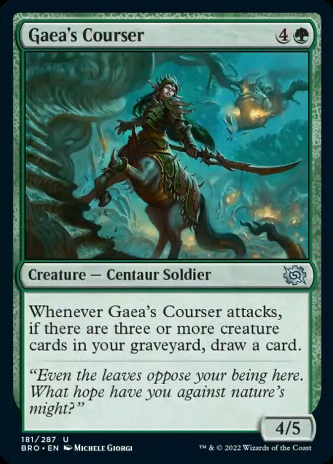 Gaea's Courser [The Brothers' War] | Gear Gaming Fayetteville