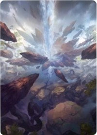 Prismatic Vista Art Card [Zendikar Rising Art Series] | Gear Gaming Fayetteville