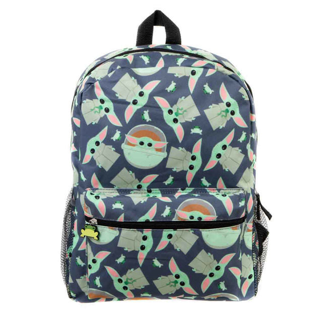 STAR WARS THE MANDALORIAN GROGU KIDS AOP BACKPACK | Gear Gaming Fayetteville