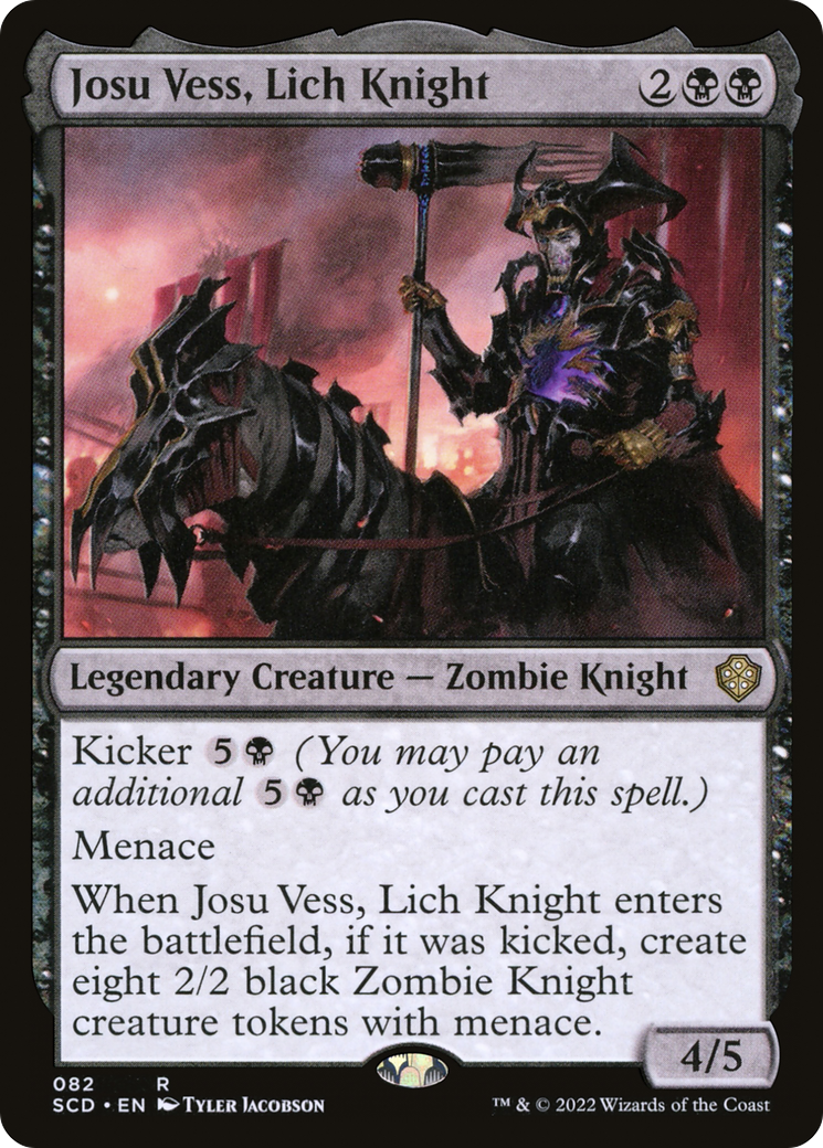 Josu Vess, Lich Knight [Starter Commander Decks] | Gear Gaming Fayetteville