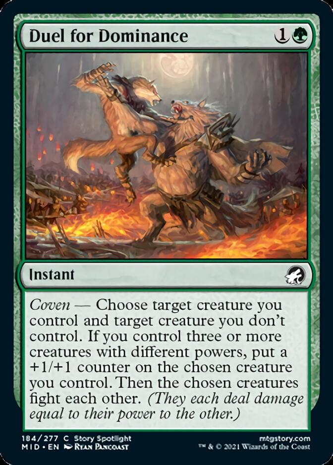 Duel for Dominance [Innistrad: Midnight Hunt] | Gear Gaming Fayetteville