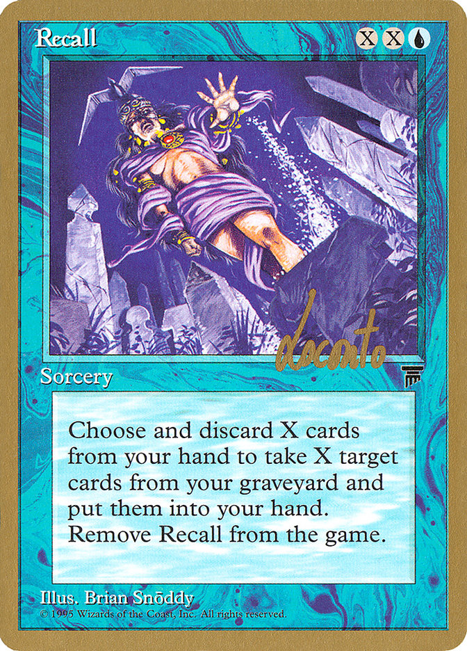 Recall (Michael Loconto) [Pro Tour Collector Set] | Gear Gaming Fayetteville