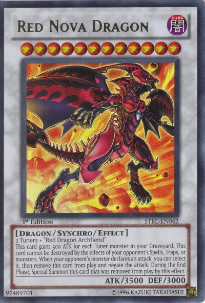 Red Nova Dragon [STBL-EN042] Ultra Rare | Gear Gaming Fayetteville