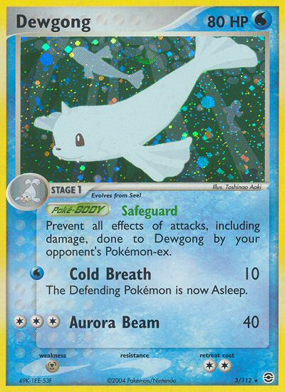 Dewgong (3/112) [EX: FireRed & LeafGreen] | Gear Gaming Fayetteville