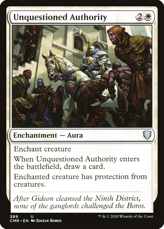 Unquestioned Authority [Commander Legends] | Gear Gaming Fayetteville