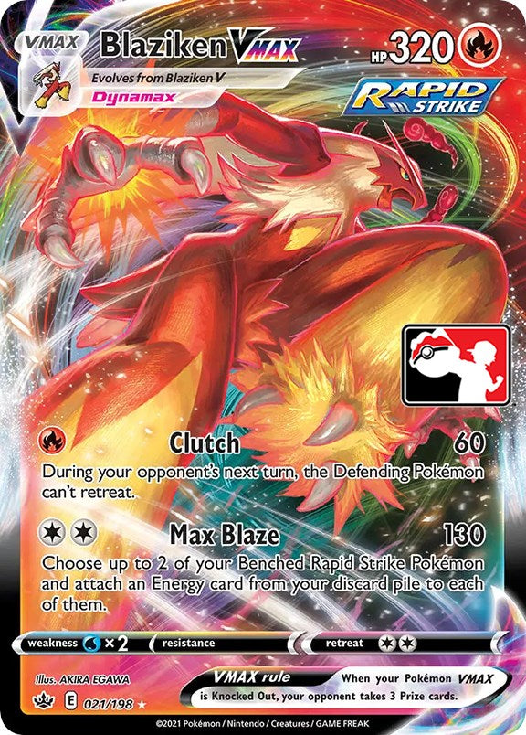 Blaziken VMAX (021/198) [Prize Pack Series One] | Gear Gaming Fayetteville