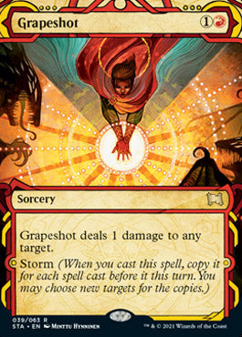 Grapeshot (Foil Etched) [Strixhaven: School of Mages Mystical Archive] | Gear Gaming Fayetteville