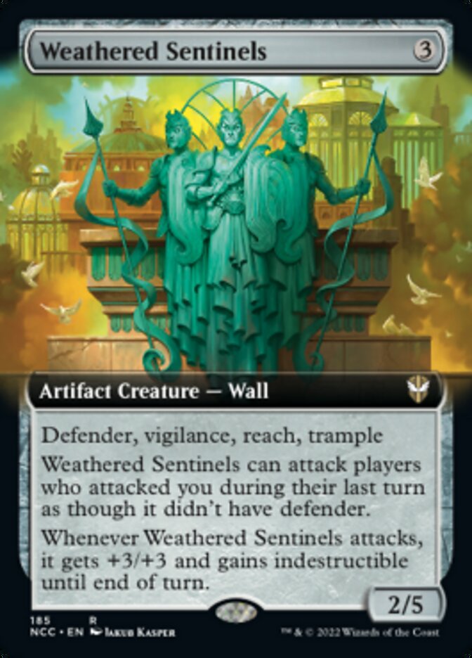 Weathered Sentinels (Extended Art) [Streets of New Capenna Commander] | Gear Gaming Fayetteville