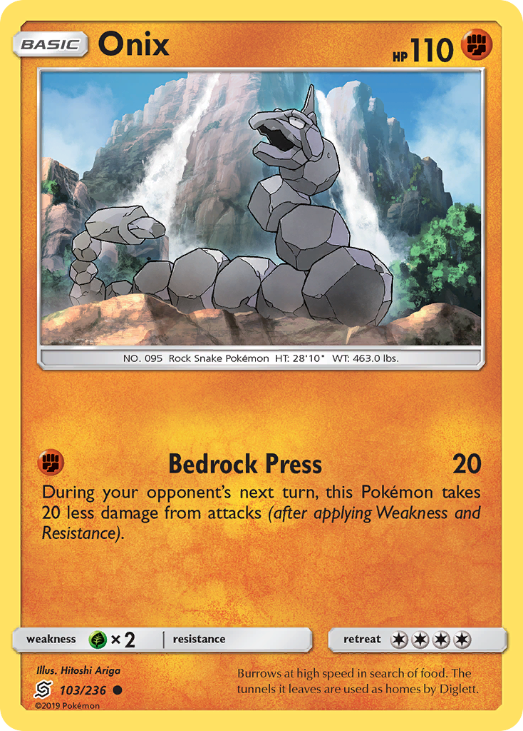 Onix (103/236) [Sun & Moon: Unified Minds] | Gear Gaming Fayetteville