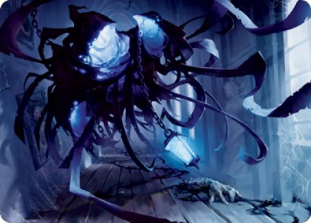 Spectral Adversary Art Card [Innistrad: Midnight Hunt Art Series] | Gear Gaming Fayetteville