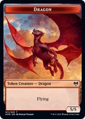 Dragon // Thopter Double-Sided Token [Kaldheim Commander Tokens] | Gear Gaming Fayetteville