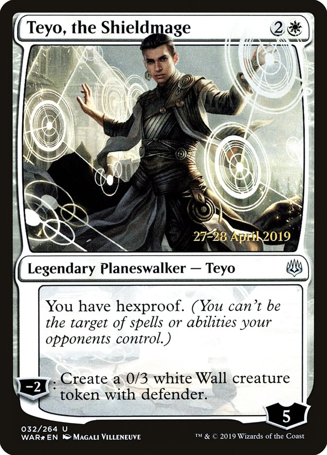 Teyo, the Shieldmage [War of the Spark Prerelease Promos] | Gear Gaming Fayetteville