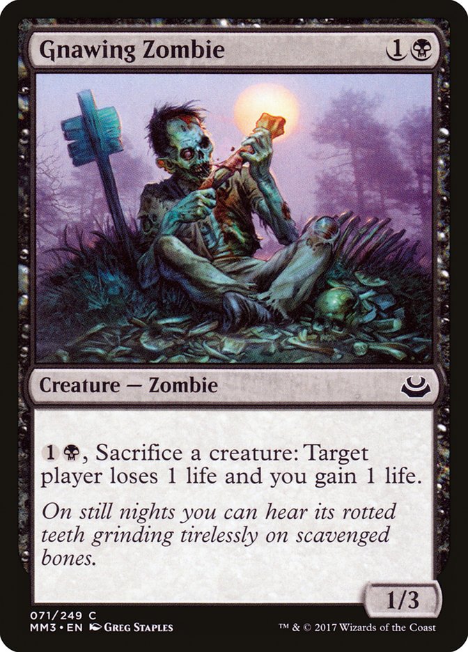 Gnawing Zombie [Modern Masters 2017] | Gear Gaming Fayetteville