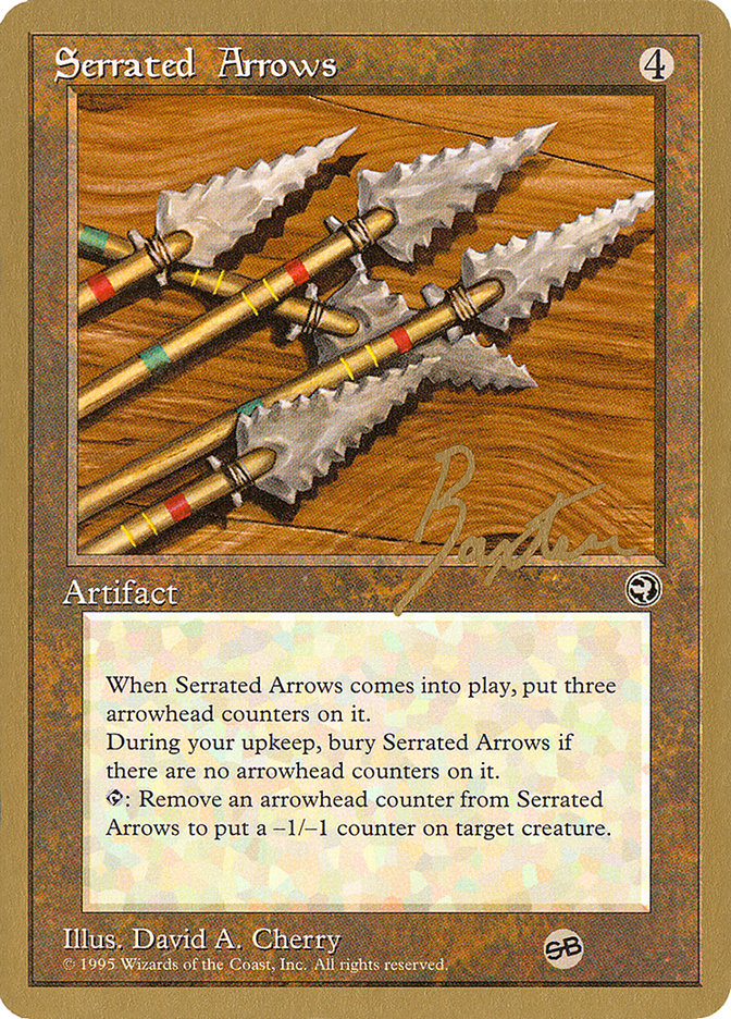 Serrated Arrows (George Baxter) (SB) [Pro Tour Collector Set] | Gear Gaming Fayetteville