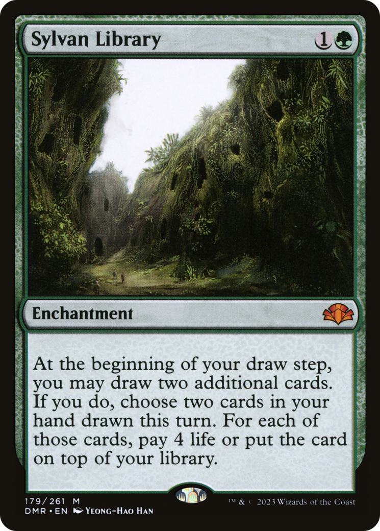 Sylvan Library [Dominaria Remastered] | Gear Gaming Fayetteville