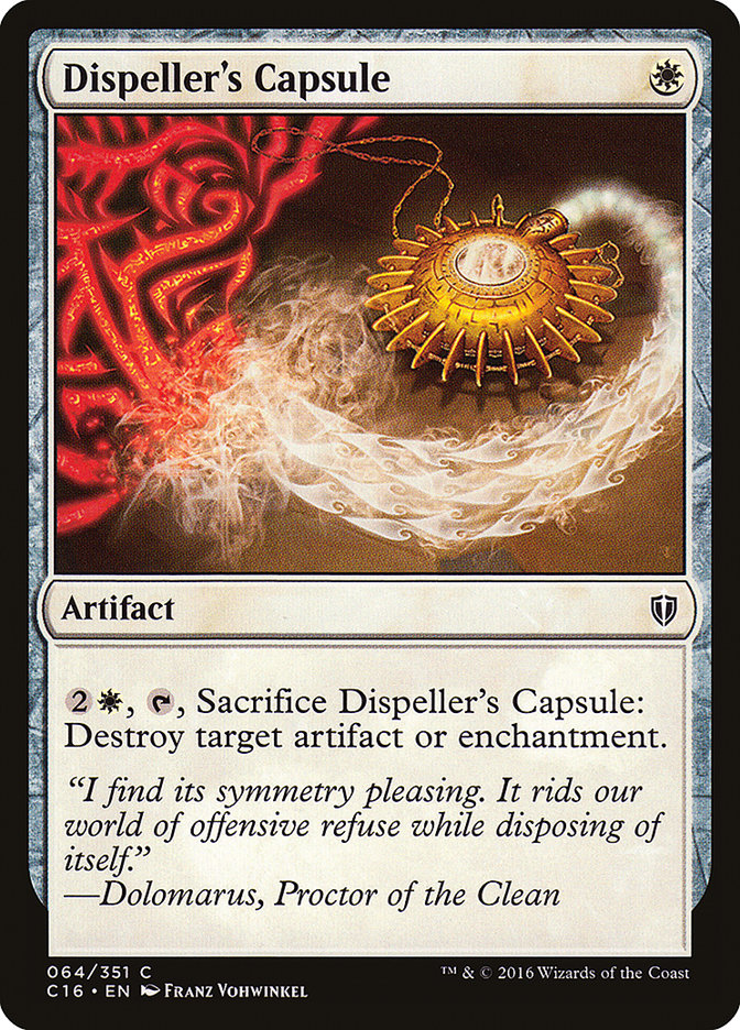 Dispeller's Capsule [Commander 2016] | Gear Gaming Fayetteville