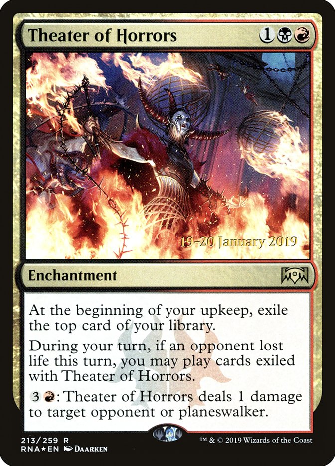 Theater of Horrors [Ravnica Allegiance Prerelease Promos] | Gear Gaming Fayetteville