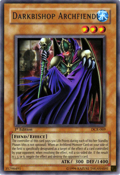 Darkbishop Archfiend [DCR-069] Rare | Gear Gaming Fayetteville