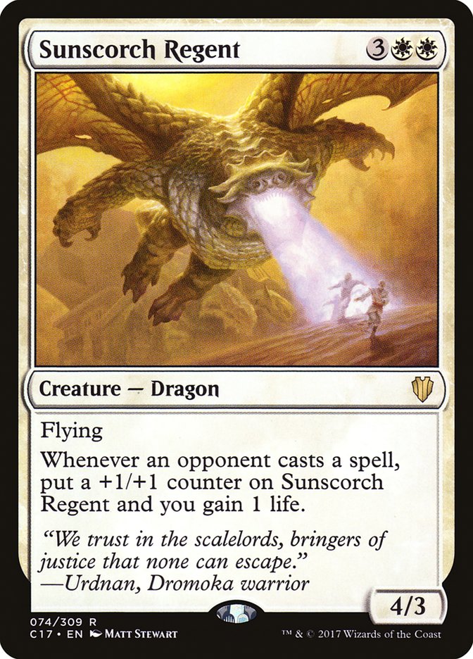 Sunscorch Regent [Commander 2017] | Gear Gaming Fayetteville