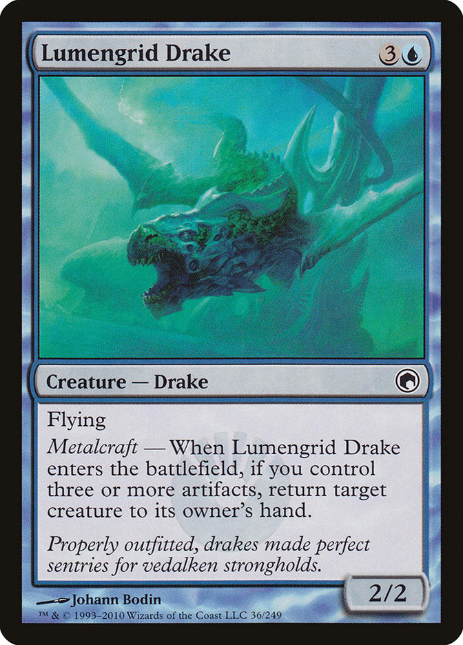 Lumengrid Drake [Scars of Mirrodin] | Gear Gaming Fayetteville