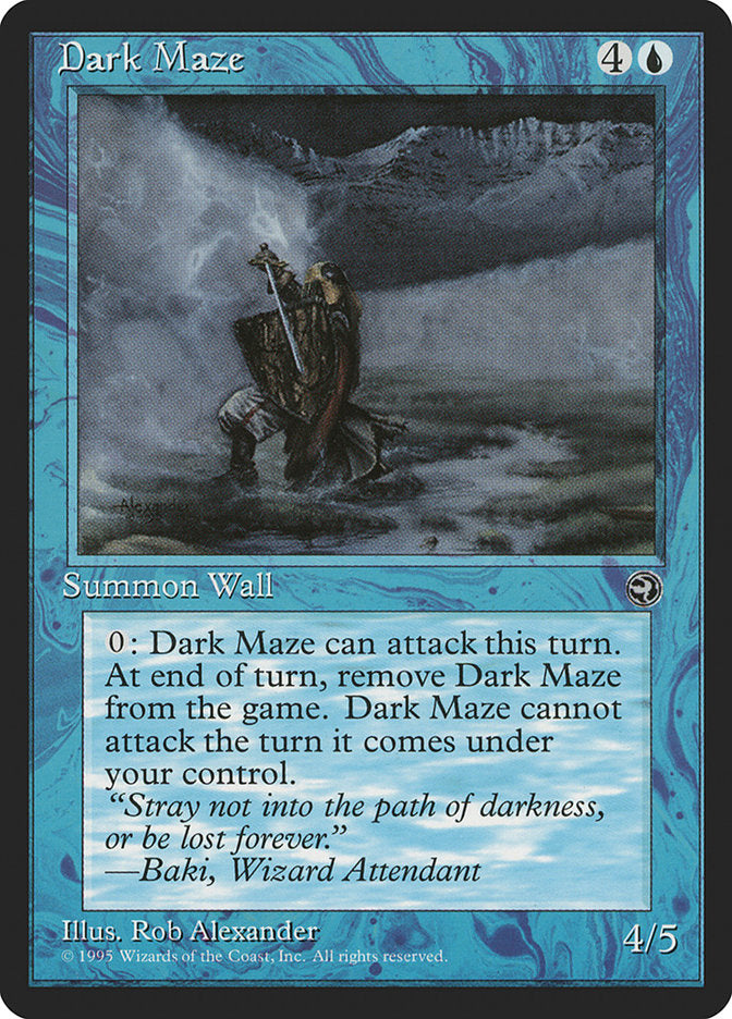 Dark Maze (Baki Flavor Text) [Homelands] | Gear Gaming Fayetteville