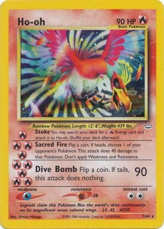 Ho-oh (7/64) [Neo Revelation Unlimited] | Gear Gaming Fayetteville