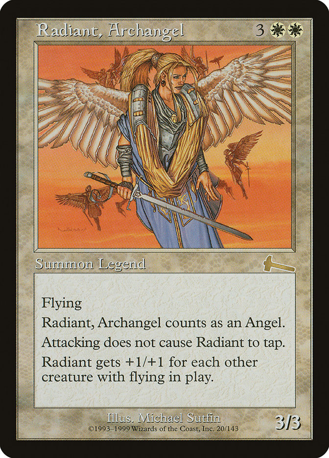 Radiant, Archangel [Urza's Legacy] | Gear Gaming Fayetteville