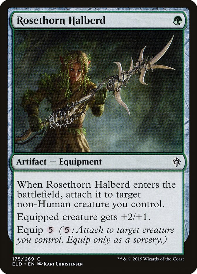 Rosethorn Halberd [Throne of Eldraine] | Gear Gaming Fayetteville