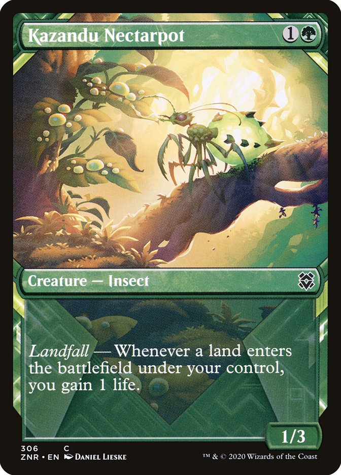 Kazandu Nectarpot (Showcase) [Zendikar Rising] | Gear Gaming Fayetteville