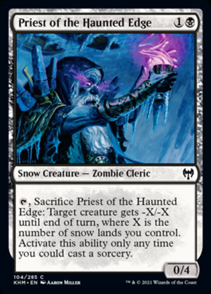 Priest of the Haunted Edge [Kaldheim] | Gear Gaming Fayetteville