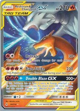 Reshiram & Charizard GX (20/214) (Fire Box - Kaya Lichtleitner) [World Championships 2019] | Gear Gaming Fayetteville