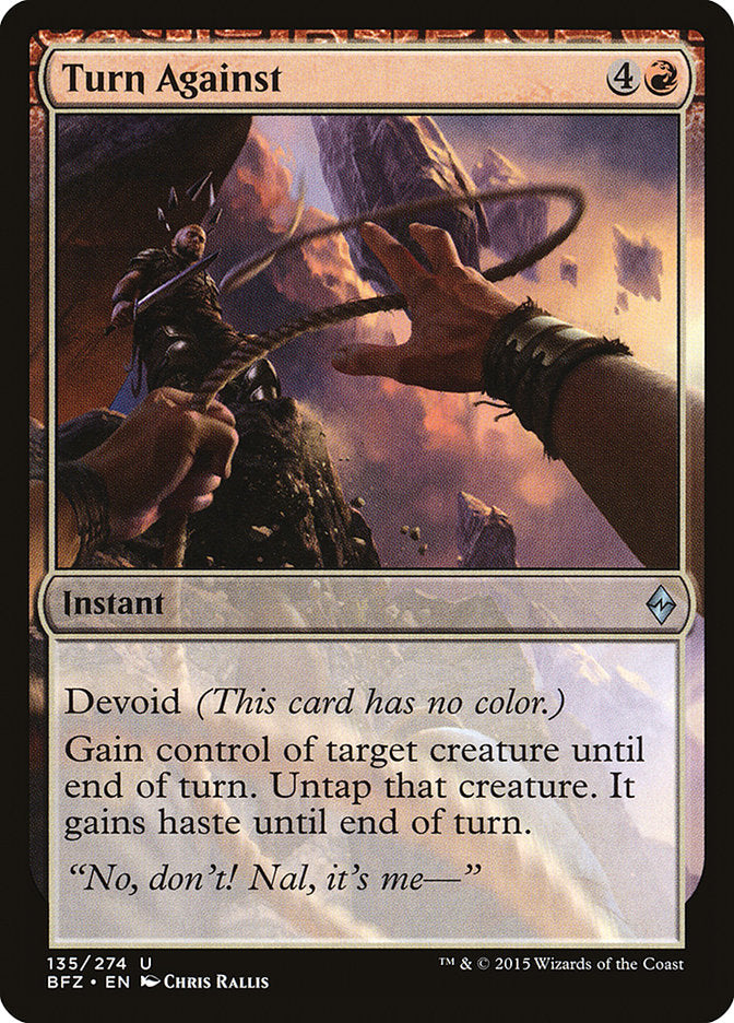 Turn Against [Battle for Zendikar] | Gear Gaming Fayetteville